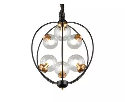 Подвесная люстра Omnilux Serrano (Черный)