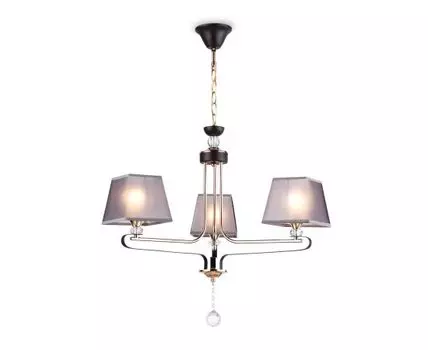 Подвесная люстра с абажуром и хрусталем Ambrella Light Modern TRADITIONAL