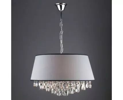 Подвесная люстра с хрусталем 10092/5 хром
