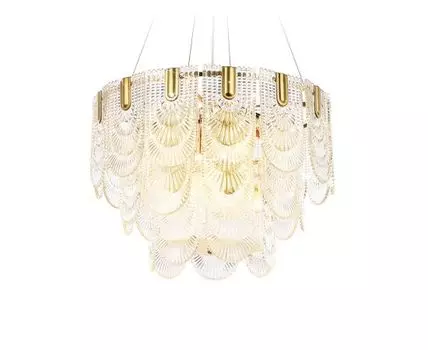 Подвесная люстра с хрусталем Traditional