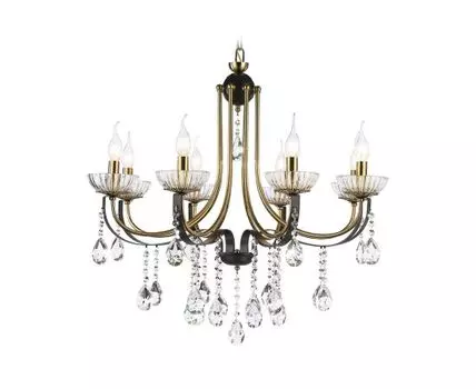 Подвесная люстра с хрусталем Traditional