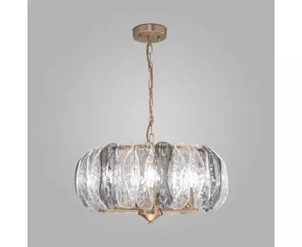 Подвесная люстра со стеклянным рассеивателем 365/6