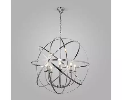 Подвесная люстра в стиле лофт 60139/8 хром