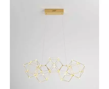 Подвесная светодиодная люстра 90168/5 медь