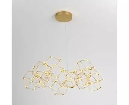 Подвесная светодиодная люстра 90169/12 медь