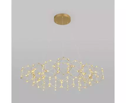 Подвесная светодиодная люстра 90169/15 медь