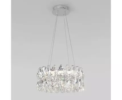Подвесная светодиодная люстра с хрусталем 90370/1 Strotskis