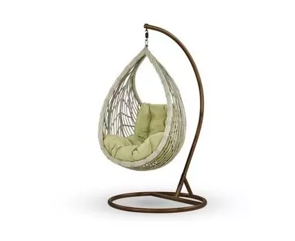 Подвесное кресло (коричневый, бежевый, 89)