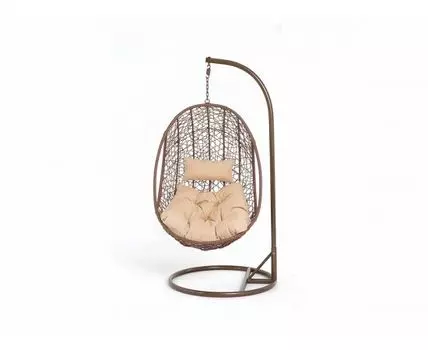 Подвесное кресло (коричневый, бежевый, 90)