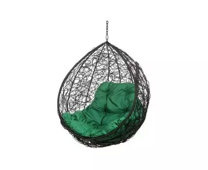 Подвесное кресло в виде капли Tropica BS (Черный, 95)