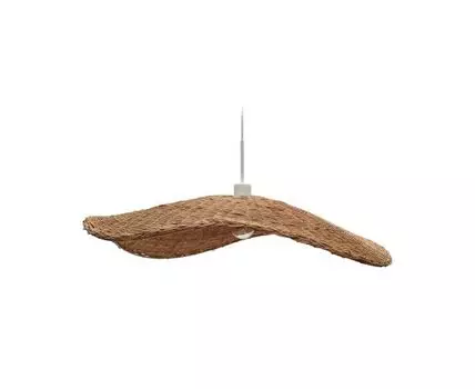 Абажур для подвесного светильника Bisbal с натуральной отделкой, 80 см