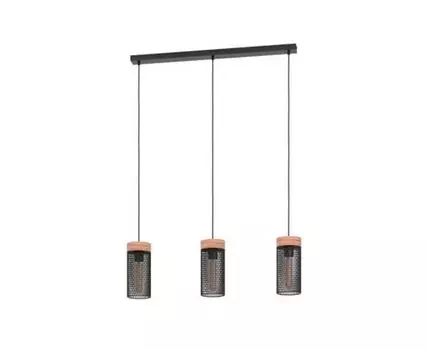 Подвесной потолочный светильник KILNSDALE, 3Х40W, E27, сталь, 43834