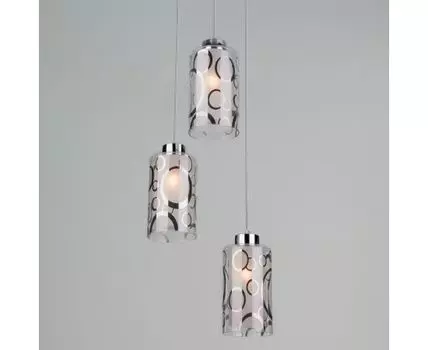 Подвесной светильник 50000/3 хром