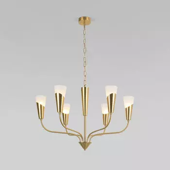 Подвесной светильник 60167/6 латунь