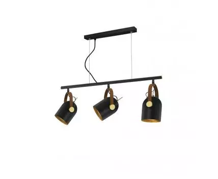 Подвесной светильник Adame 3L черный/золотой