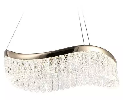 Подвесной светильник Ambrella light светодиодный с хрусталем Traditional