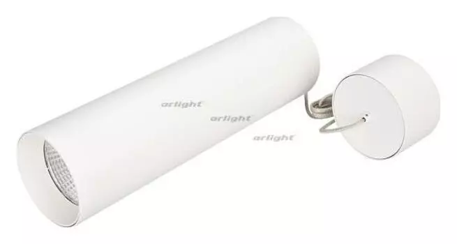 Подвесной светильник Arlight SP-POLO-HANG-LONG300-R85-15W Warm3000 (WH-WH, 40 deg) 027414