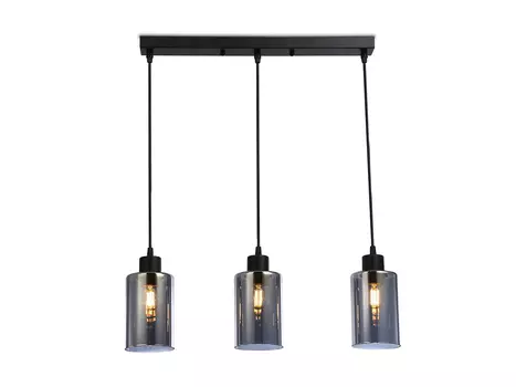 Подвесной светильник BK/SM черный/дымчатый, TR3698