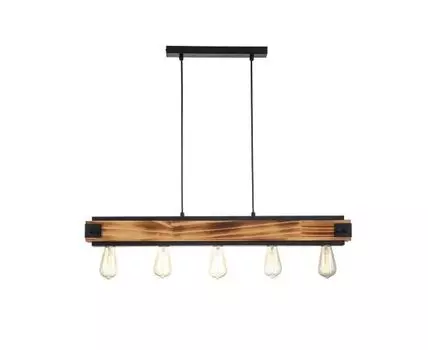 Подвесной светильник (черный, золотистый, 9)