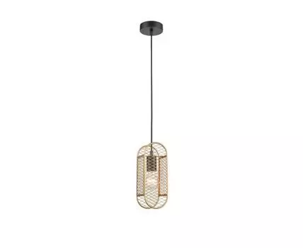 Подвесной светильник City (черный, золотистый, 10)
