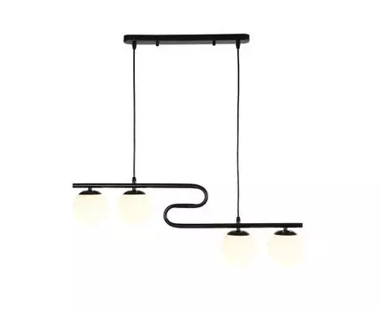 Подвесной светильник Collana (черный, белый, 12)