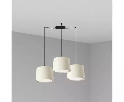 Подвесной светильник Conga белого цвета 3L