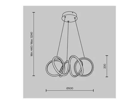 Подвесной светильник Curve