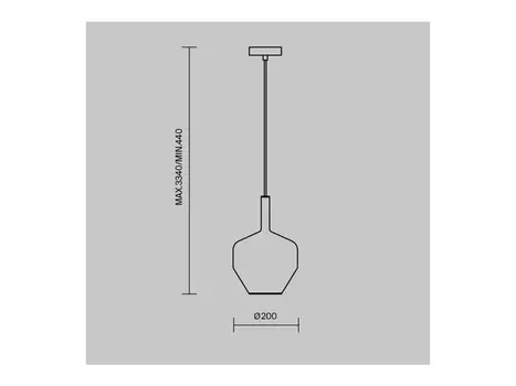 Подвесной светильник Duality
