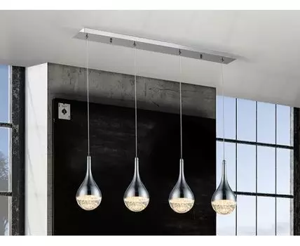 Подвесной светильник Elie 4L хром