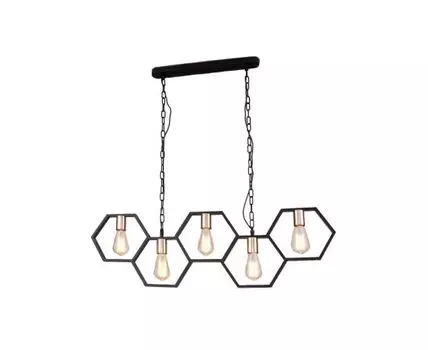 Подвесной светильник Eurosvet Arnia 70117/5 (оранжевый, 5)