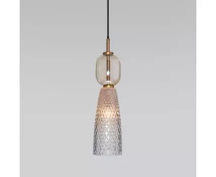 Подвесной светильник Eurosvet со стеклянным плафоном Glossy