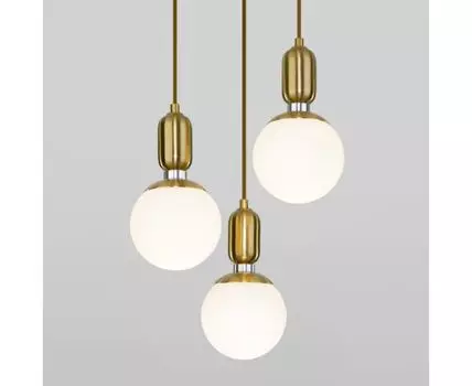 Подвесной светильник Eurosvet со стеклянными плафонами Bubble