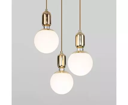 Подвесной светильник Eurosvet со стеклянными плафонами Bubble