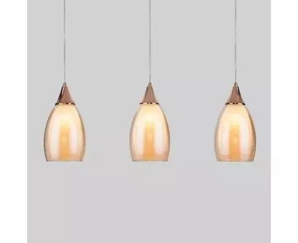 Подвесной светильник Eurosvet со стеклянными плафонами Cosmic