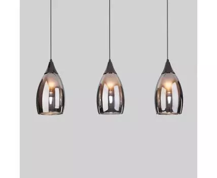 Подвесной светильник Eurosvet со стеклянными плафонами Cosmic