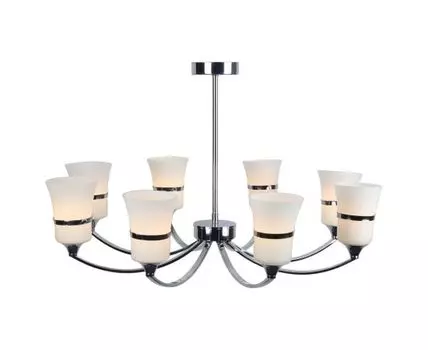 Подвесной светильник FLORENCE (хром, белый)