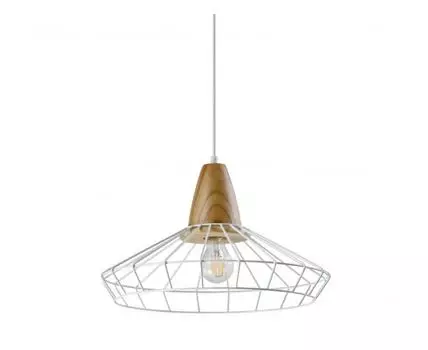 Подвесной светильник Hozy (белый, натуральный)