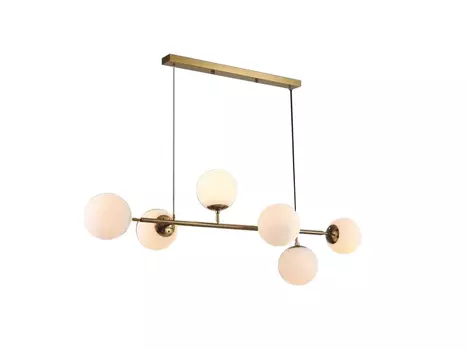 Подвесной светильник iLamp GOLDEN 9136P/6 GOLD&WHITE