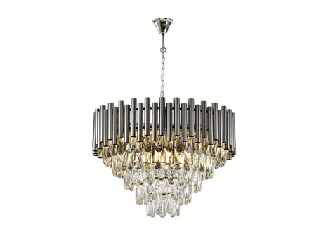 Подвесной светильник iLamp SAVAGE P9510-8 NICKEL