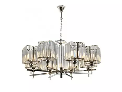 Подвесной светильник iLamp STATEN ISLAND P9514-8 NICKEL