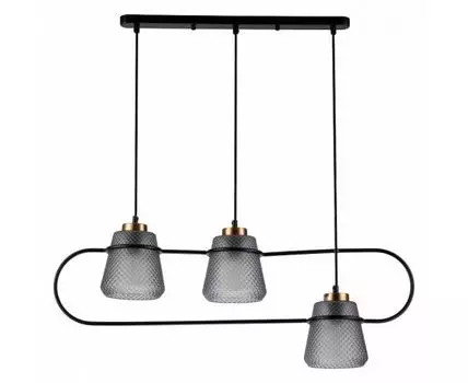 Подвесной светильник Indigo Astratto 11016/3P Black