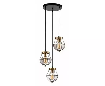 Подвесной светильник Indigo Pallo 10011/3P Gold