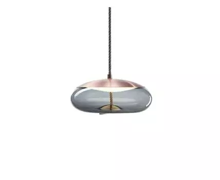 Подвесной светильник Knot D copper/blue