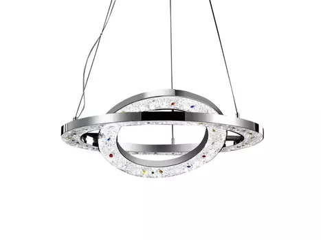 Подвесной светильник MD1103008-384A chrome/white