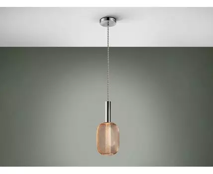 Подвесной светильник Micron 1L хром/золотой