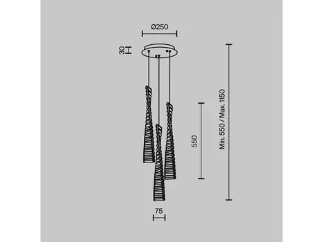 Подвесной светильник Modestyle