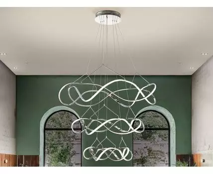 Подвесной светильник Molly 3 кольца 110 BLUETOOTH