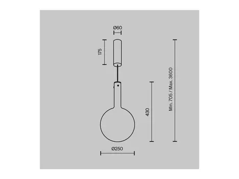 Подвесной светильник Nebula