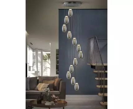 Подвесной светильник Nebula LED 12L хром