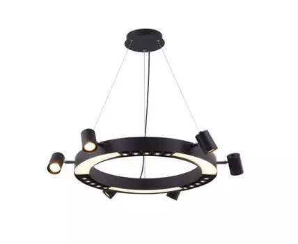 Подвесной светильник Octopus (черный, хром, 60)